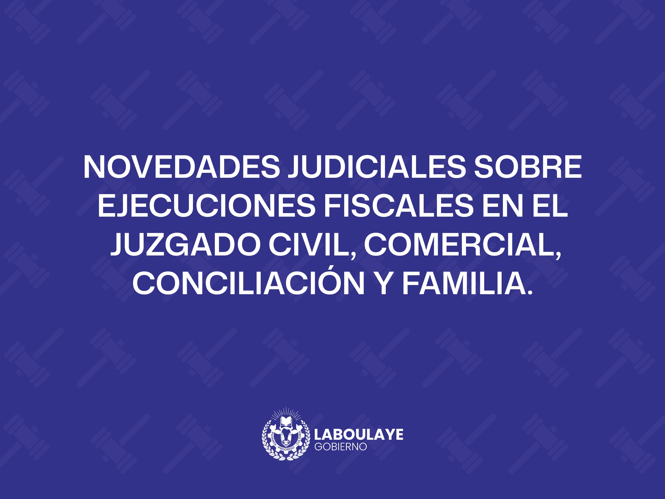 INFORMACIÓN IMPORTANTE PARA LOS CONTRIBUYENTES DE LABOULAYE