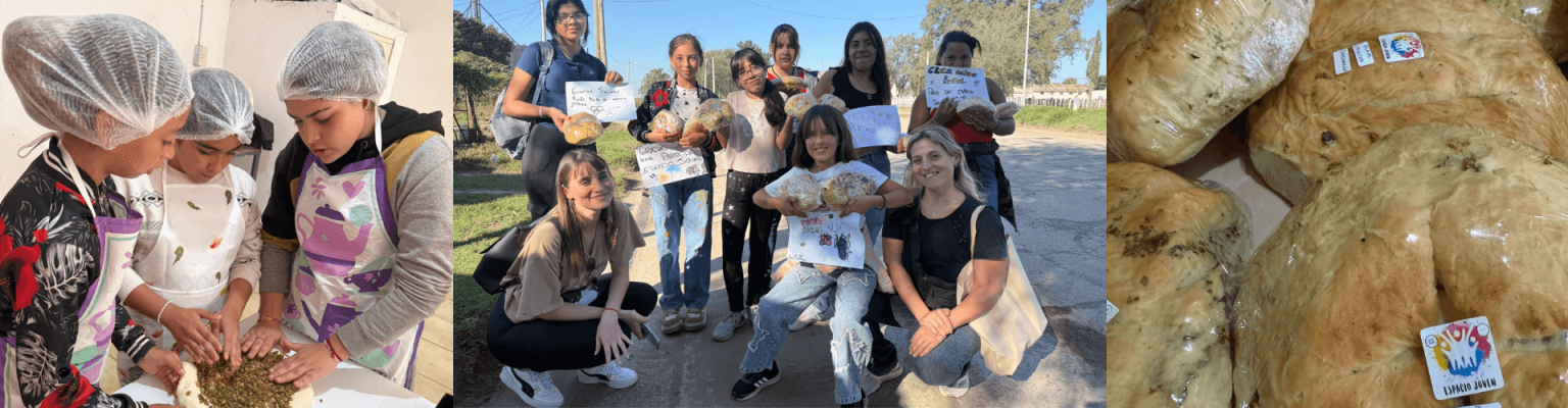 LOS ADOLESCENTES DE ESPACIO JOVEN COCINARON PARA LA SOCIEDAD RURAL Y SIGUEN APOSTANDO AL TRABAJO EN EQUIPO