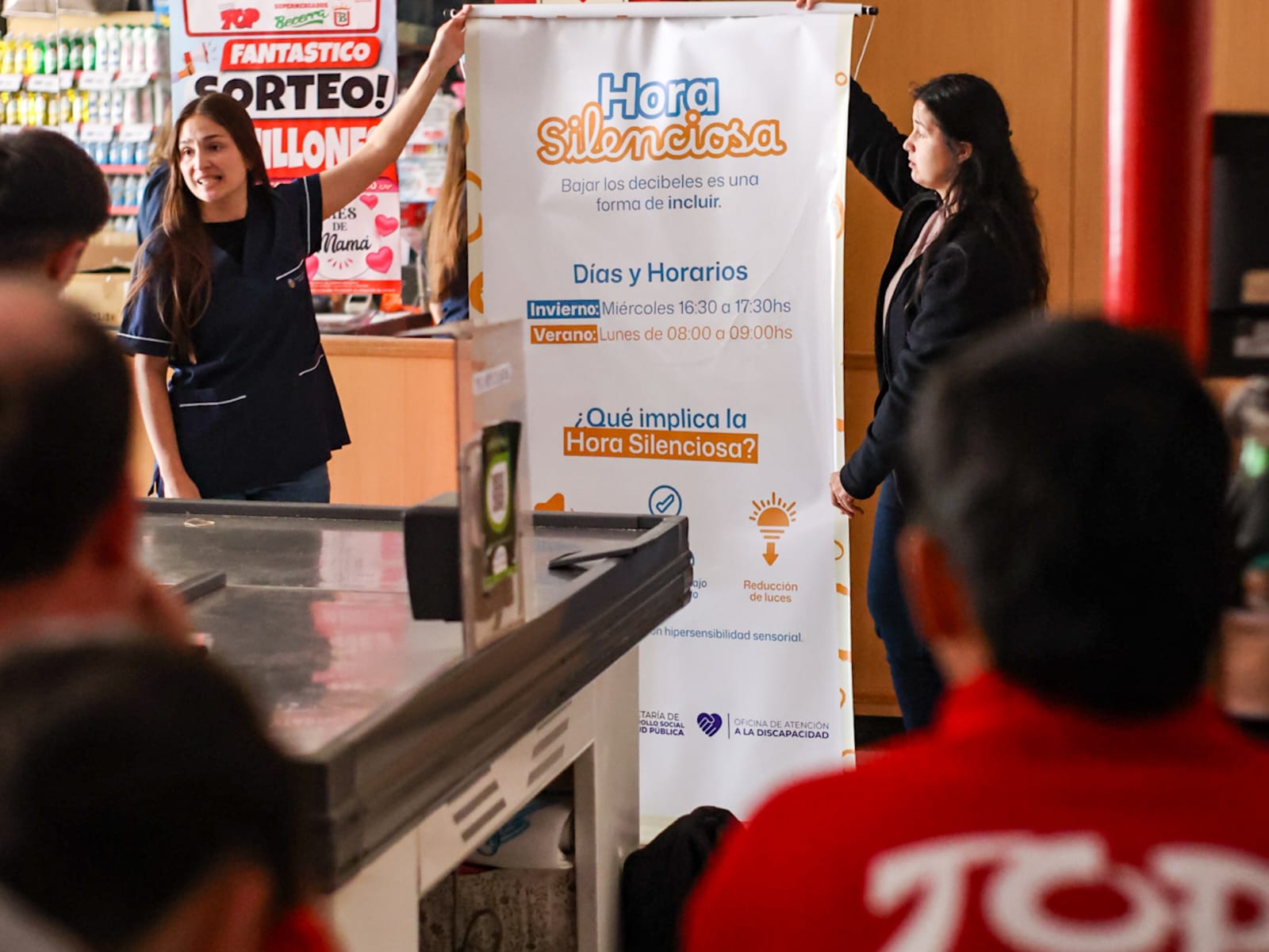 SE IMPLEMENTA LA "HORA SILENCIOSA" EN COMERCIOS DE LA CIUDAD